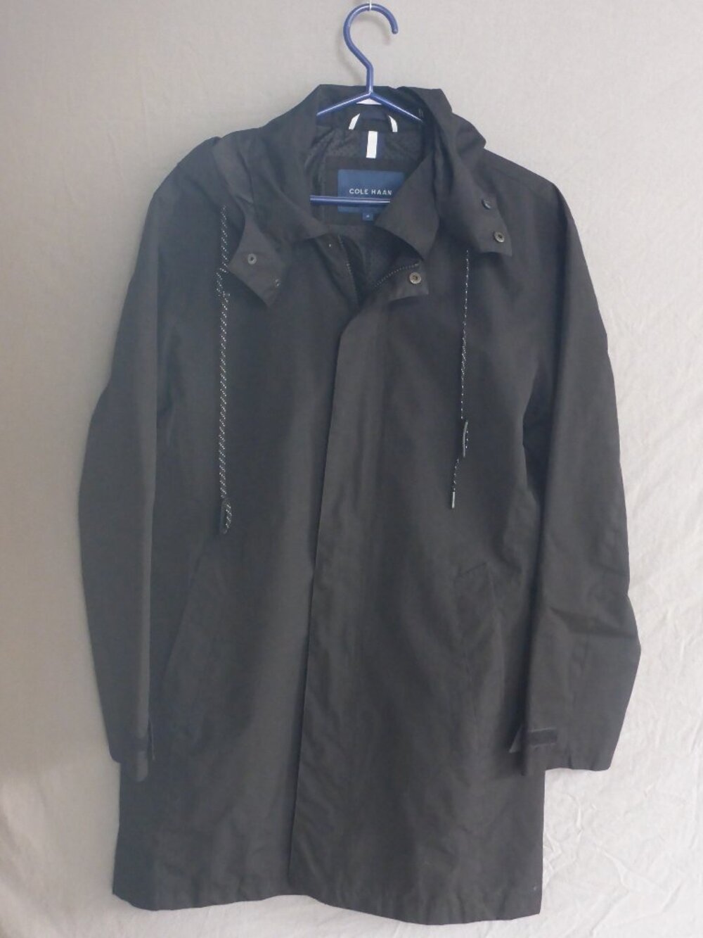 Mens Cole Haan Rain Coat Trench